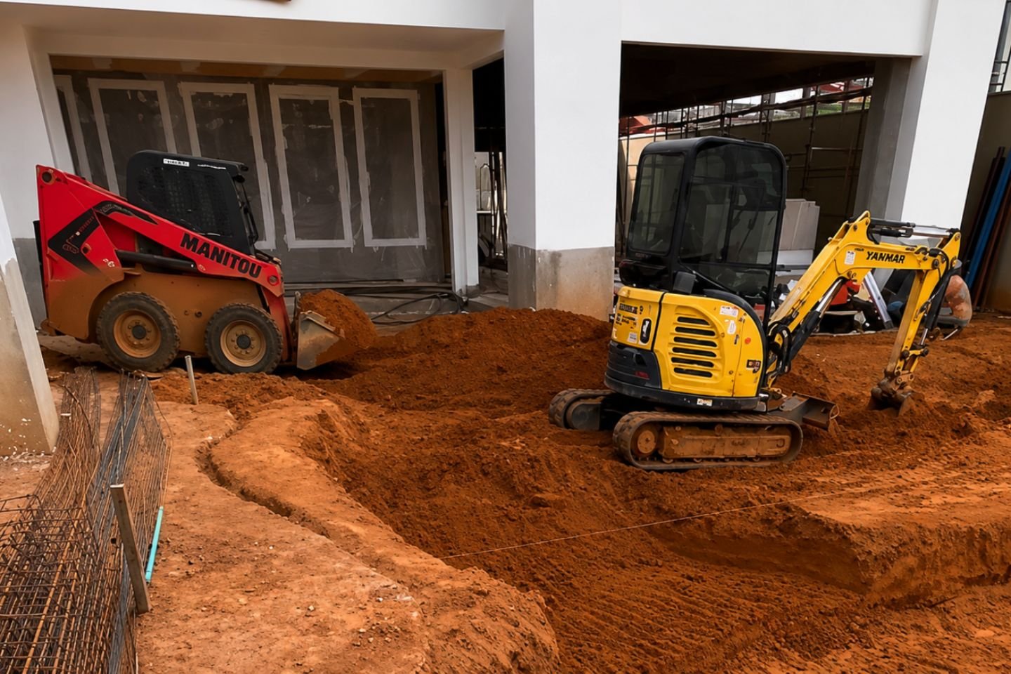 Leia mais sobre o artigo Escavação de Piscinas com Mini Escavadeira: Agilidade, Precisão e Economia na Execução da Obra